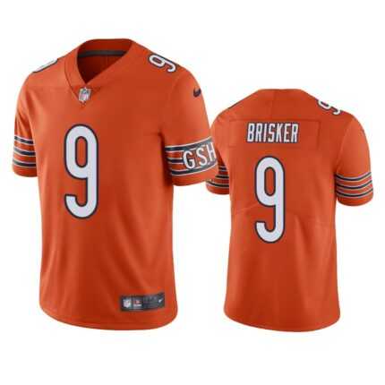 Nike Men & Women & Youth Chicago Bears #9 Jaquan Brisker Orange Vapor untouchable Limited Stitched Jersey,We sell and wholesale Nike Men & Women & Youth Chicago Bears #9 Jaquan Brisker Orange Vapor untouchable Limited Stitched Jersey on line form chian!